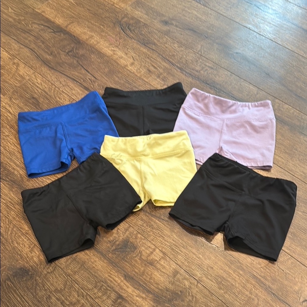 DSG Yellow and Black Athletic Shorts